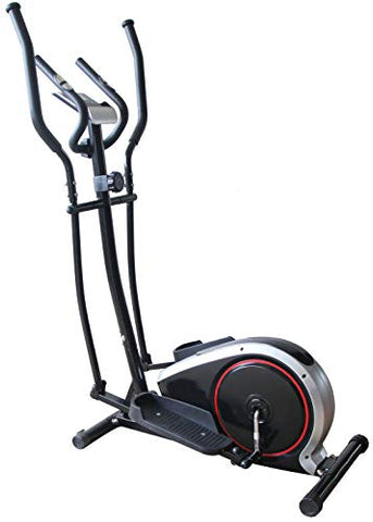 Durafit Tango Elliptical Cross Trainer for Home Use with 8 Levels of Resistance | Pulse Rate Monitor | Smart LCD Display