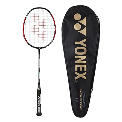 YONEX Voltric 0.7 DG Slim Tri Voltage System Graphite Badminton Racquet (Navy Blue , 35 Lbs Tension, Slim Shaft)