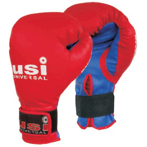 USI Bouncer Boxing/Sparring Gloves, 14oz (Red/Blue)