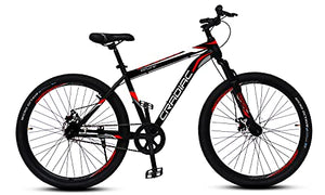 CRADIAC 29 INCH Mountain Bicycle -Black & RED, wheel size: 29 inch, frame size: 18 inch, Unisex