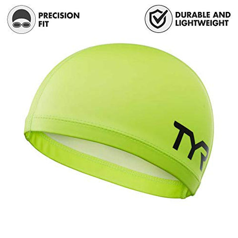 Image of TYR Hi-Vis Warmwear Cap Swim Cap (Fluro Yellow)