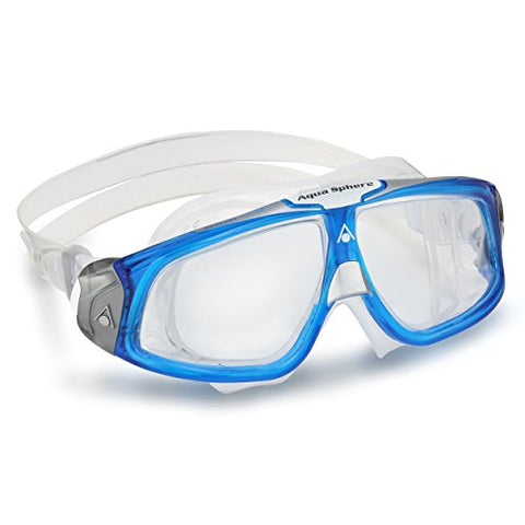 Image of Aqua Lung America Seal Mask with Clear Lens, Blue