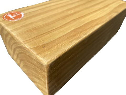 Image of The Yogis™ Wooden Yoga Blocks [[ Set of - 2 ]] Size - 9×5×3 Inch