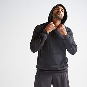 Domyos 8542795 Fsw 500 Fitness Cardio Training Sweatshirt (Size: Large, Color: Black)