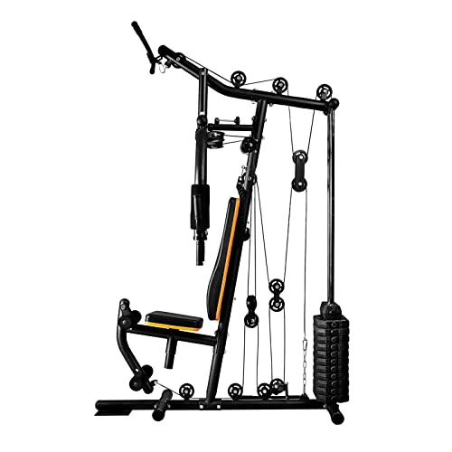 Kamachi Multi Home Gym HG-12 with 150 LBS Weight Stacks for body building; Strength Machine (Made in Taiwan)