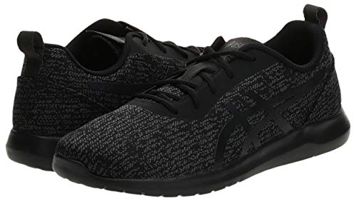 ASICS Men Kanmei 2 Dark Grey/Black Running Shoes-8 UK/India (42.5 EU) (9 US) (1021A011.021)