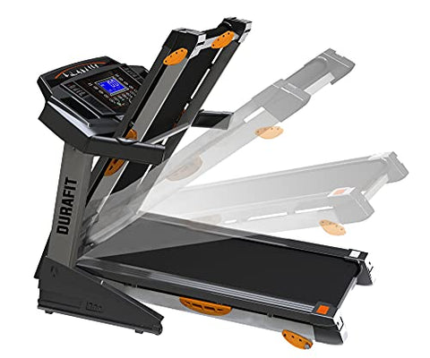 Image of Durafit 001 Strong Motorized Foldable Treadmill (Black)