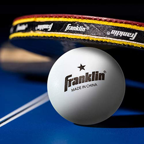 Image of Franklin Sports 1 Star Table Tennis Balls-Pack of 6 (White, 40-mm)