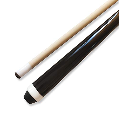 ISPIRITO Pool Cues 2-Piece 58 Inch House Bar Billiard Cue Sticks 13mm Glue-on Tips Hardwood Wooden Cues Set of 4