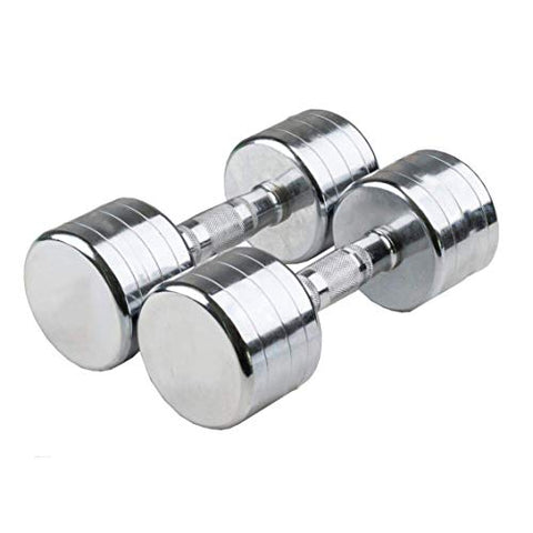 Image of FratiiSingh Steel Dumbbells- Pack of 2 (7.5kg)