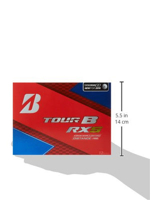 Bridgestone Golf 2018 Tour B RXS Golf Balls, White (One Dozen)