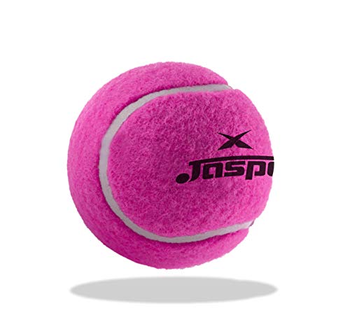 jaspo Rubber Cricket Tennis Ball, Size 6.5cm (Pink)