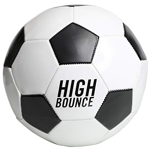 High Bounce Traditional Soccer Ball official size set of 2 including Pump & needles