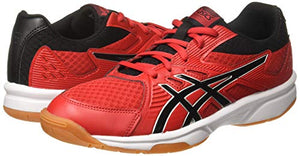ASICS Men's Upcourt 3 Classic Red/Black Badminton Shoes-8 UK (1071A019.602)