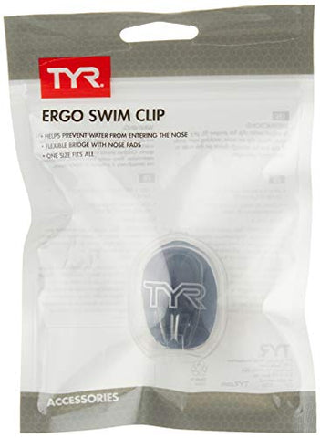 Image of TYR Ergo Swimming Nose Clip (Black)