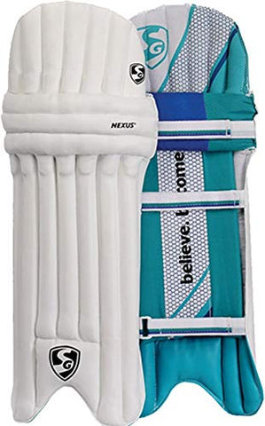 Image of SG Summer Camp Kashmir Willow Cricket Kit for All Ages (Navy/Green, Size 5)
