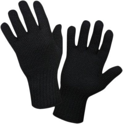 Image of Gajraj Winter Knit Beanie Cap Hat Neck Warmer Scarf and Woolen Gloves Set for Men & Women (3 Piece) (BLACK)