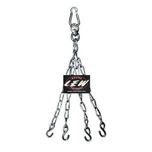 LEW Heavy Duty Chain and Swivel with a Easy Clip Hanger for Punching Bags