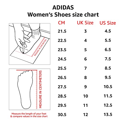Adidas Women's COURTSMASH Tennis Shoe- FTWWHT/IRIDES/CLELIL, 7 UK