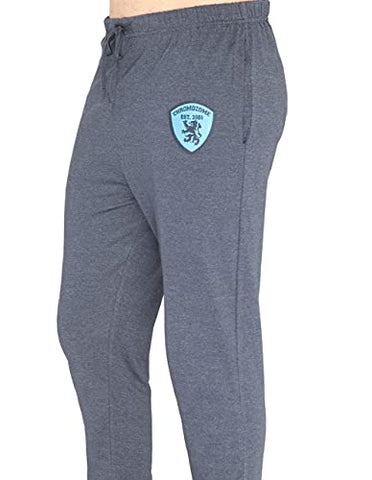 Image of Chromozome Men's Slim Fit Track pants(S 6762 Blue Night L_Blue_Large)