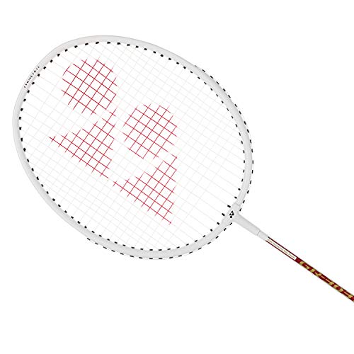 YONEX GR 303 Aluminum Tennis Badminton Racquet (White) - Pack of 2