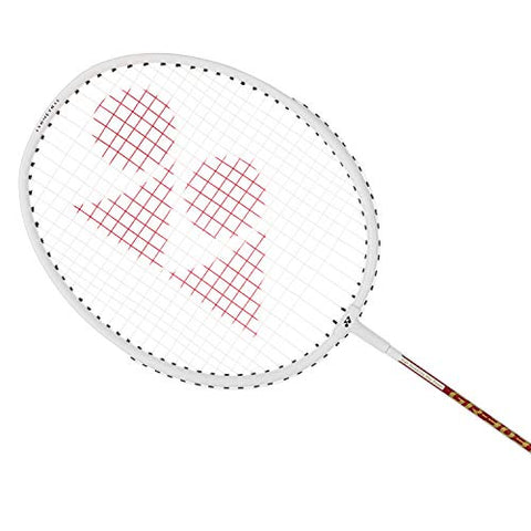 Image of YONEX GR 303 Aluminum Tennis Badminton Racquet (White) - Pack of 2