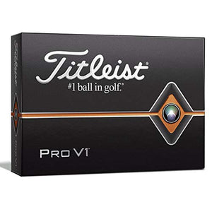 Titleist Pro V1 2019 Golf Balls - White (One Dozen)