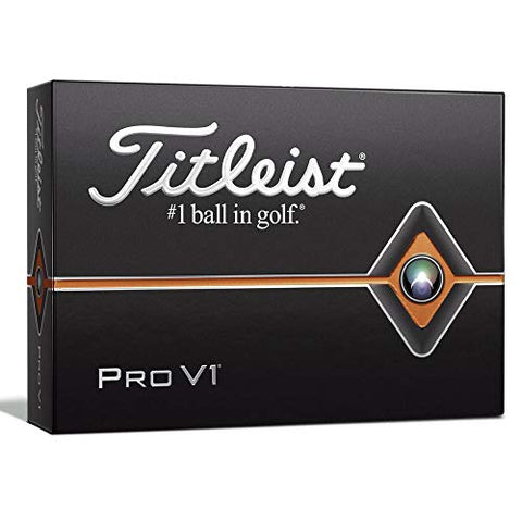 Image of Titleist Pro V1 2019 Golf Balls - White (One Dozen)