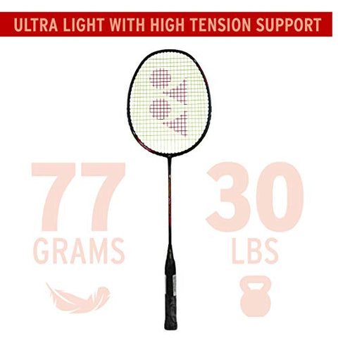 Image of YONEX Arcsaber 71 Light Graphite Badminton Racket with Full Cover (77 grams, 30 lbs Tension, Multicolour )