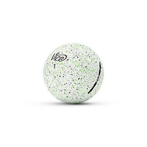 Image of Vice Golf PRO DRIP Lime 2020 | Features: DRIP Pattern, Impressive Colors, Premium Quality | Colors: Lime, RED & Blue | Profile: Designed for Advanced Golfers