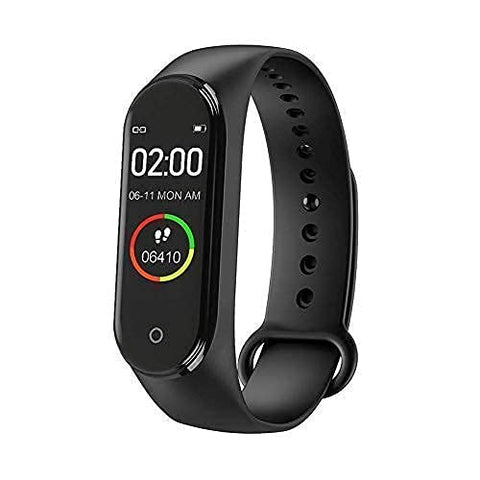 Image of SHREE NOVA M4 Intelligence Bluetooth Wrist Smartwatch Band with Activity Tracker, Bracelet Watch, Smart Fitness Band with Heart Rate Sensor Compatible All Androids iOS Phone