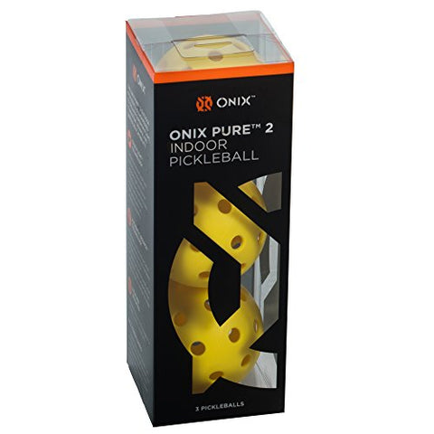 Image of Pure 2 Outdoor Pickleballs (Yellow, 6 Pack)