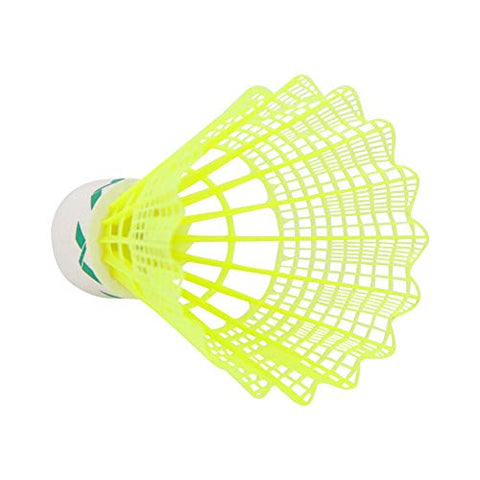 Image of Nivia 663 Nylon Badminton Shuttlecock GX-003 - Others (Yellow)