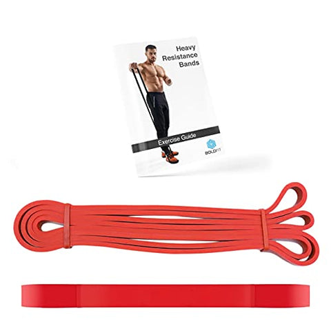 Image of Boldfit Heavy Resistance Band for Exercise & Stretching