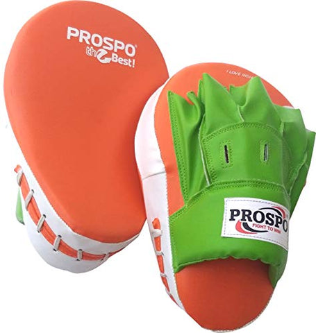 Image of PROSPO Patriotic Focus Pads/Punching Mitts for Boxing/MMA/Muay Thai/Kickboxing/Karate/TAEKWANDO