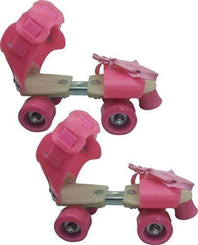 Image of WON Roller Skates for Kids Age 5-12 Years Adjustable 4 Wheel Skating Shoes Very Smooth (Multi Color)