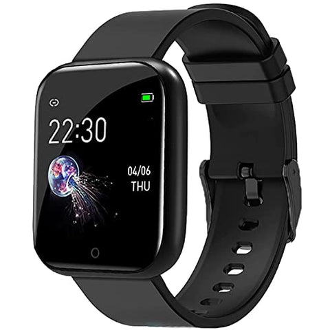 Image of Infinizy (END OF THE SEASON OFFER WITH 12 YEARS WARRANTY) Waterproof Smart Watch JB20 For Men/Women/Boys/Girls and All Age Group Features Like Daily Activity Tracker, Heart Rate Sensor, Sleep Monitor And Basic Functionality- BLACK