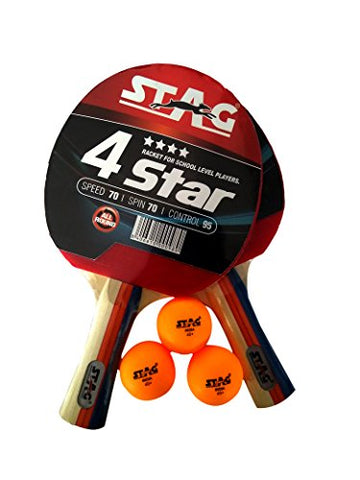 Image of Stag 4 Star Table Tennis Kit