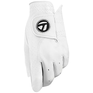 TaylorMade Tour Preferred Glove (White, Left Hand, XX-Large), White(XX-Large, Worn on Left Hand)