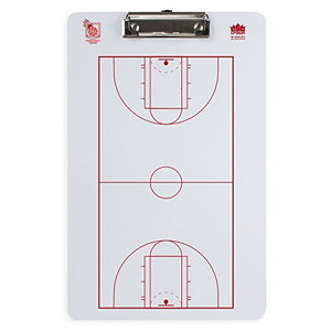 Crown Sporting Goods Dry Erase Basketball Coaching Clipboard