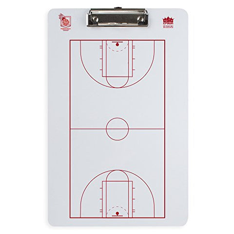 Image of Crown Sporting Goods Dry Erase Basketball Coaching Clipboard