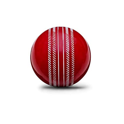 Image of Jaspo T-20 Pvc Cricket Ball, 110 gram, (Red).