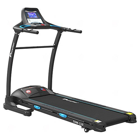 PowerMax Fitness TDM-110 2HP (4HP Peak) Motorized Treadmill with Free Installation Assistance, Home Use & Automatic Programs