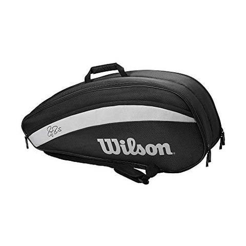 Image of WILSON Racket Bag WR8005701001 RF Team 6 Pack Black