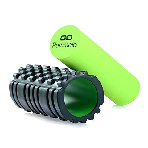 Image of Pummelo Foam Roller for deep Tissue Massage for Muscle Fitness Exercise Therapy Yoga with Bag Medium with Multi Trigger Point and Soft 2 in 1