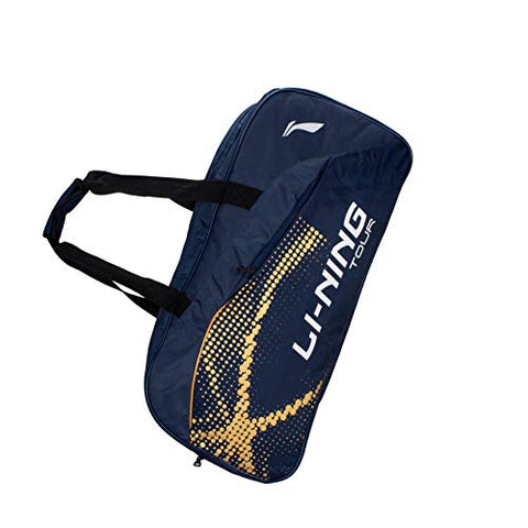 Image of Li-Ning Tour ABDP392 Polyester Badminton Kit-Bag (Navy) with Shoe Bag