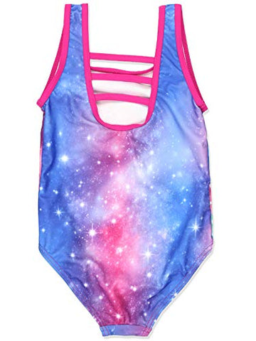 Image of Trolls Girls Swimwear Swimsuit (6X, Pink/Multi)