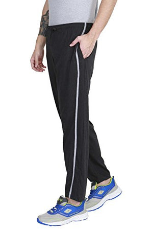 Maxis Men's Regular Fit Track pants(Pack of 2)(TRKSGRYMELANGE+CHRMELANGE_LARGE_Multicolored_Large)