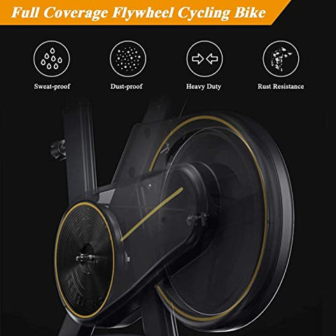 Image of Reach Cruiser Spin Exercise Bike for at Home Fitness | Indoor Exercise Cycle for weight loss with Adjustable Magnetic Resistance Perfect Home Gym Equipment