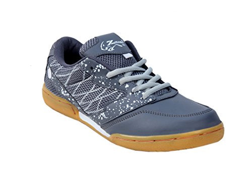 ZIGARO Grey Z501 Badminton Non Marking Shoe (7)